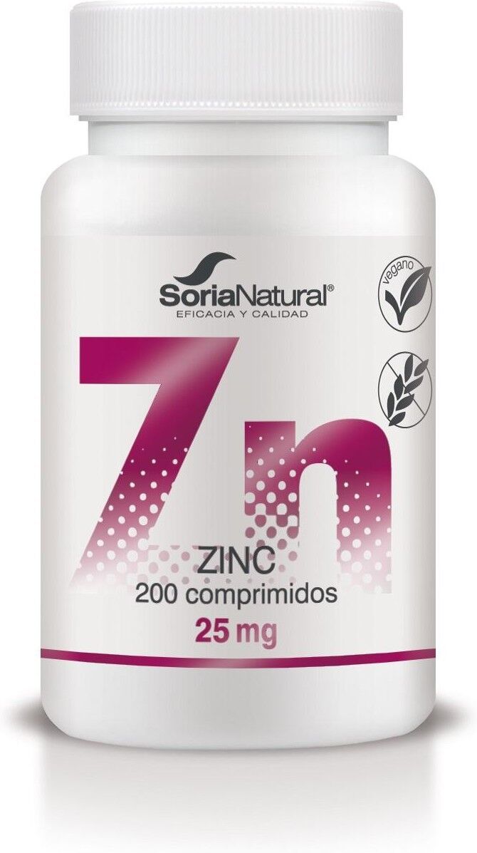 Soria Natural Zinc Sustained Release 200 Capsules