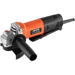 VEVOR Winkelschleifer, 114,3 mm, Trennschleifer, 12.000 U/min, Schleifer mit Kabel & verstellbarem Staubschutz zum Schleifen, Schneiden & Entrosten von Metall (Scheibe nicht im Lieferumfang enthalten)