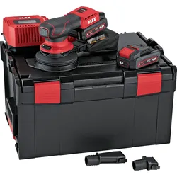 Flex Akku-Exzenterschleifer mit Drehzahlregelung 18V ORE 2-125 18-EC/2.5 Set