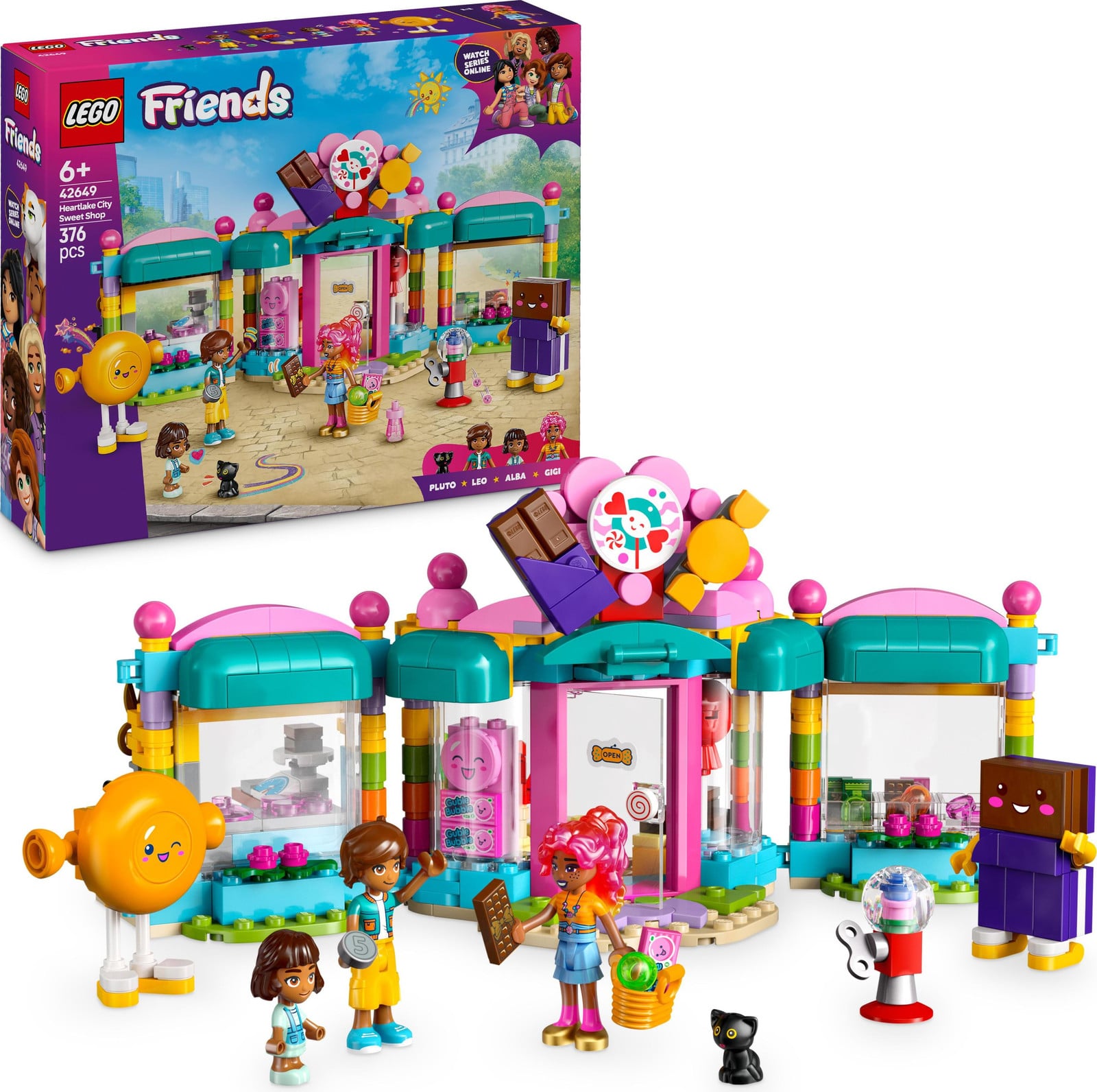 LEGO Friends Sweetswinkel uit Heartlake City 42649