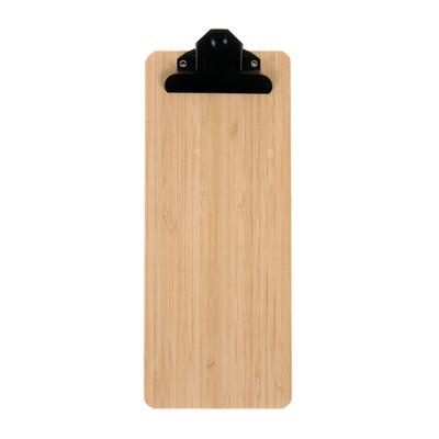 Europel Klemmbrett Bambus Rechnungformat 280x115x4mm - 24 Stück
