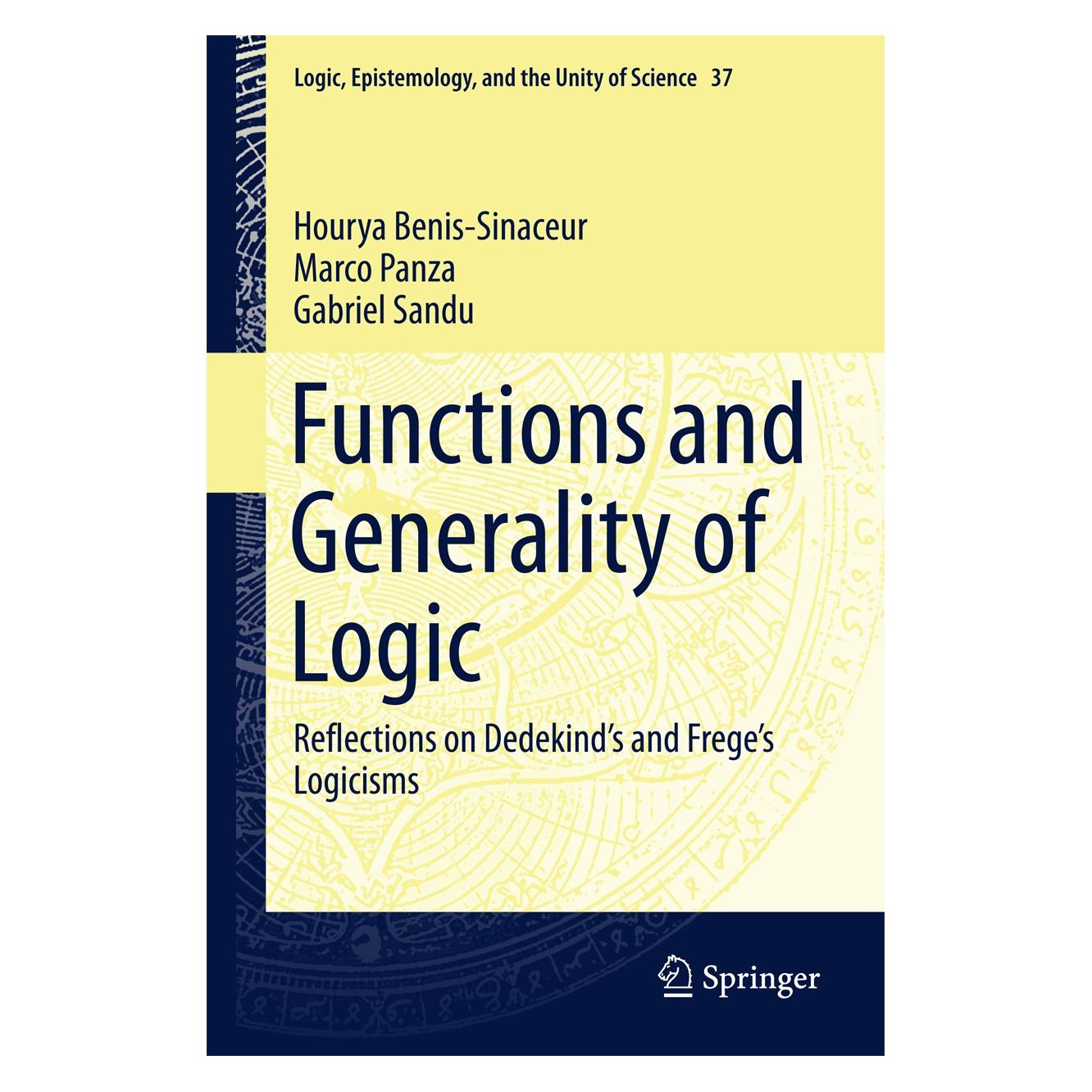 Springer Benis-Sinaceur:Functions and Generality (Englisch, Hardcover, Gabriel Sandu, Hourya Benis-Sinaceur, Marco Panza) (9783319171081)