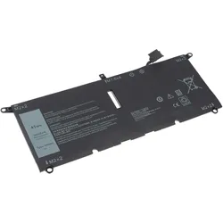 AccuCell Akku Dell Vostro 5390 (5920 mAh), Notebook Akku, Schwarz