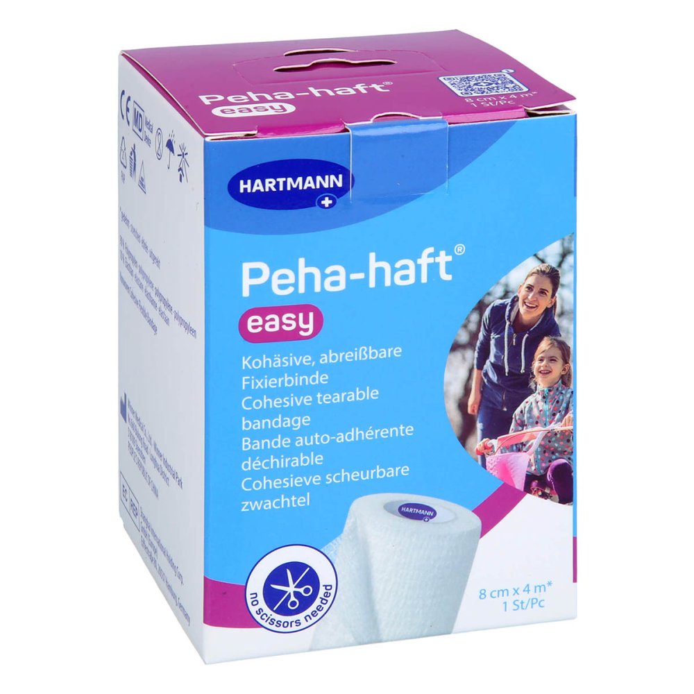 PAUL HARTMANN AG Peha-haft Easy Fixierbinde 8 Cmx4 M Weiß 18851313