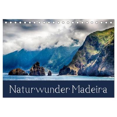 Naturwunder Madeira (Tischkalender 2027 DIN A5 quer), CALVENDO Monatskalender