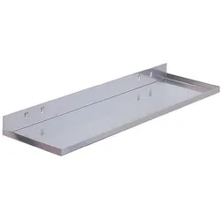 Rasterplan, Werkzeugwand, Ablageplatte B350xT125mm alufarben passend für Lochplatte