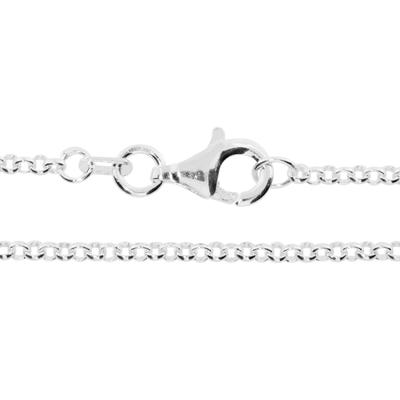 Silberkette OSTSEE-SCHMUCK "Ostsee-Schmuck Kette Erbs 1,8 mm Kette Erbs 1,8 mm" Gr. 42, silber, Halsketten, Damen, 42cm, Silber 925 (Sterlingsilber), L: 42, Silberkette