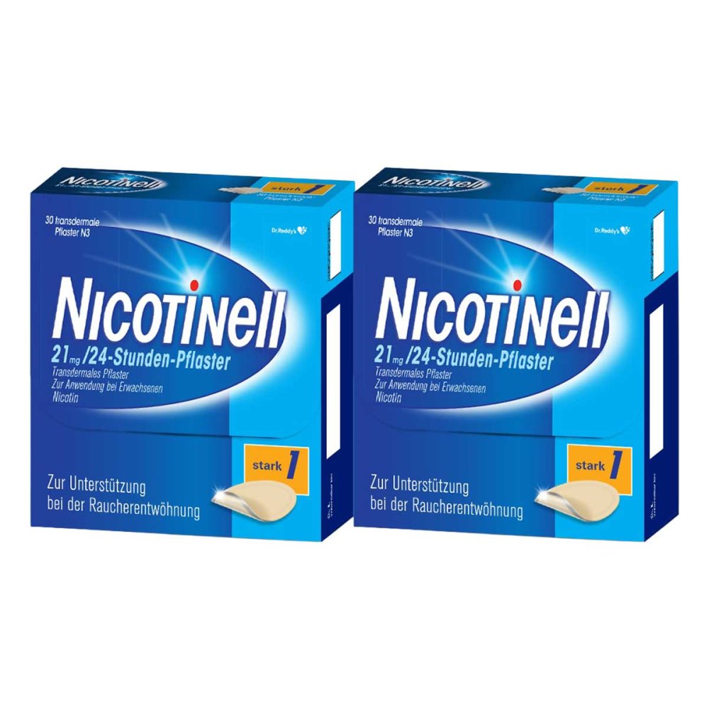 Cooper Consumer Health Deutschland GmbH Nicotinell 21mg/24-Stunden-Nikotinpflaster, Stark (1) 08108862