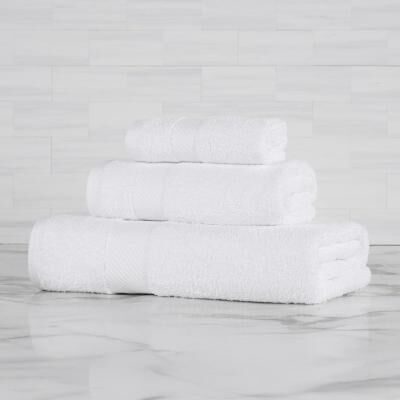 Luxury Egyptian Cotton Solid 3 Piece Bath Towel Set by Superior