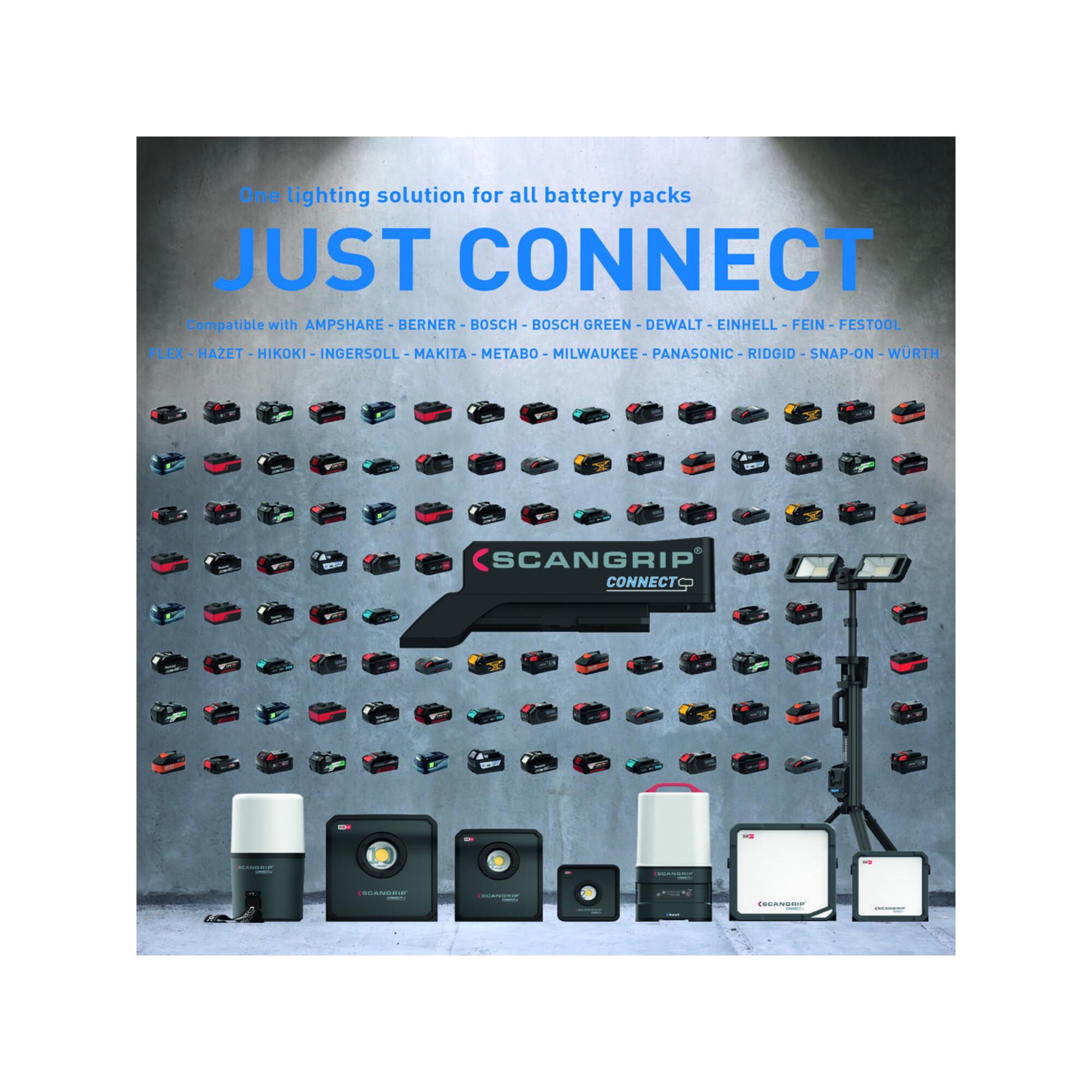 Akku-Adapter SMART CONNECTOR f.BOSCH/AMPSHARE SCANGRIP, 03.6140C)