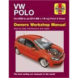 VW Polo (09 - 14) Haynes Repair Manual, Ratgeber von Peter Gill