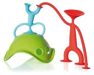 Moluk Oogi actiefiguur - rood - creatief speelgoed