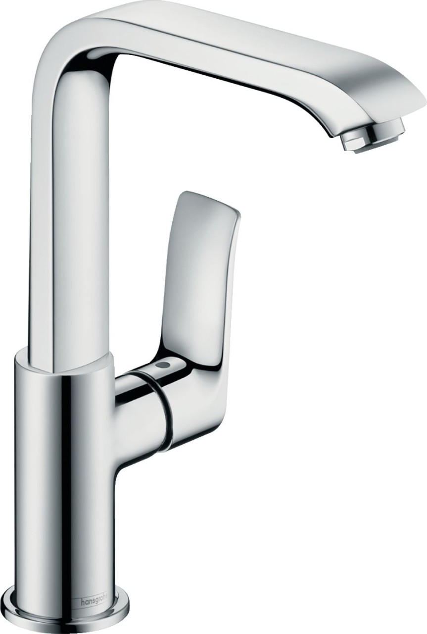 Hansgrohe Waschtischmischer 230 Metris Schwenkauslauf chrom ohne Ablaufgarnitur, 31081000 31081000