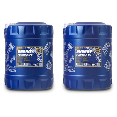 Mannol 2x 10 L Energy Formula PD 5W-40 [Hersteller-Nr. MN7913-10]