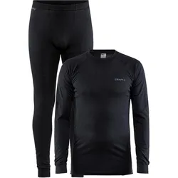 Craft, Herren, Funktionsshirt, Core Dry Baselayer Set (XL), Schwarz