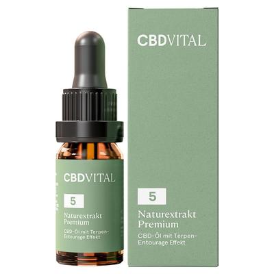 CBD Vit5% Naturextrakt PRE Bio 10 ml Tropfen