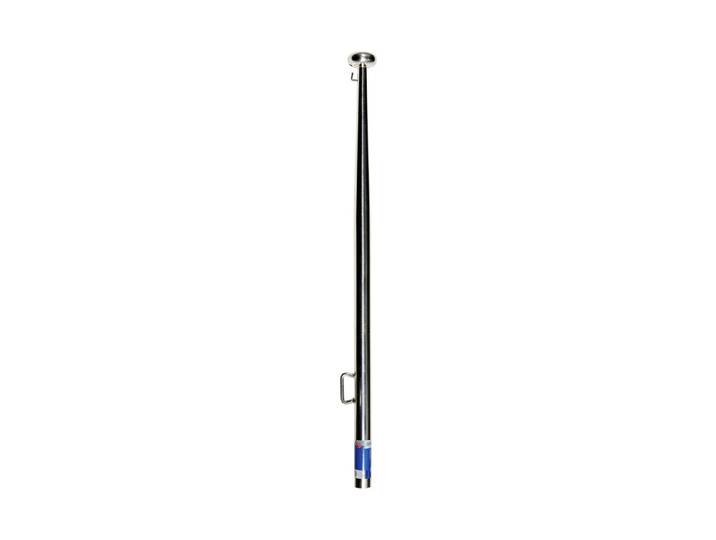 Meister + Co Flaggenstock aus Rostfreiem Stahl ⌀ 2.5 × 61 cm