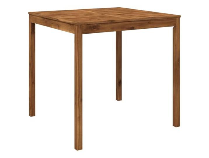 Roanoer Garten Stehtisch 110 x 108,5 x 105 cm Massivholz Bartisch Robuster Bistrotisch aus echtem Naturholz für Terrasse, Balkon oder Gartenparty mit einer Tragfähigkeit von 60 kg.
