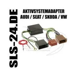 ACV 1332-02 Aktivsystemadapter VW SEAT SKODA AUDI zum Anschluss eines Autoradio