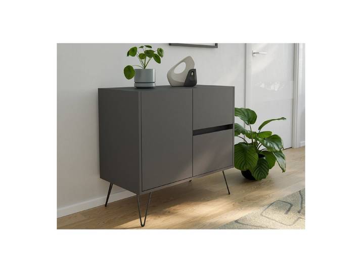 Posseik Sideboard Posseik Sideboard Industrial C 80 cm Grafit