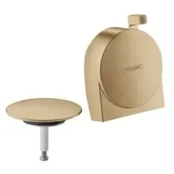 Hansgrohe Exafill S Oberes Set Für Badewannen 8 cm Gebürstete Bronze 58117140