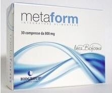 Biogroup Srl Metaform 30cps 800mg