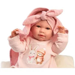 Llorens Babypuppe Mimi mit Kissen 42cm