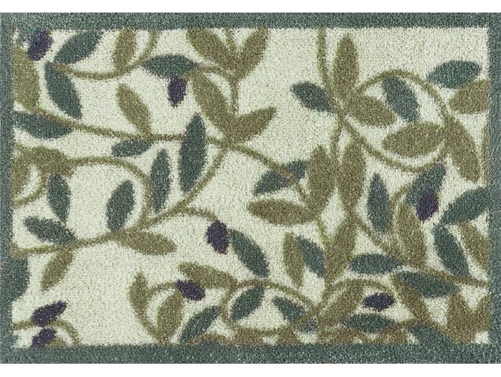 Fussmatte TURTLE MAT Olive , grün, B:40cm H:9mm L:60cm, Baumwolle, Teppiche, Fussmatte