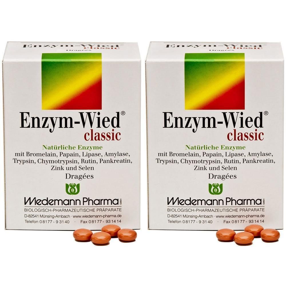 Enzym Wied classic Dragees x2 2x500 St