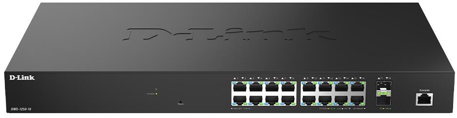 D-Link DMS-1250-18/E, 18-Port Multi-Gigabit Smart Managed Switch