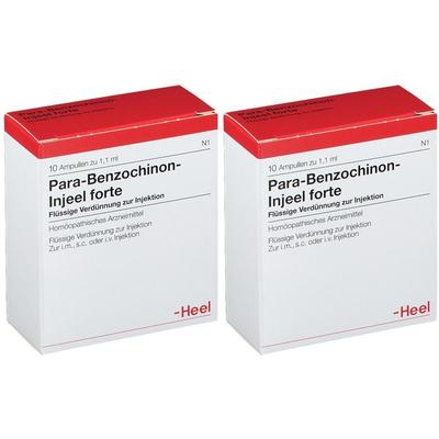 Para Benzochinon Injeel forte Ampullen 2x 2x10 St