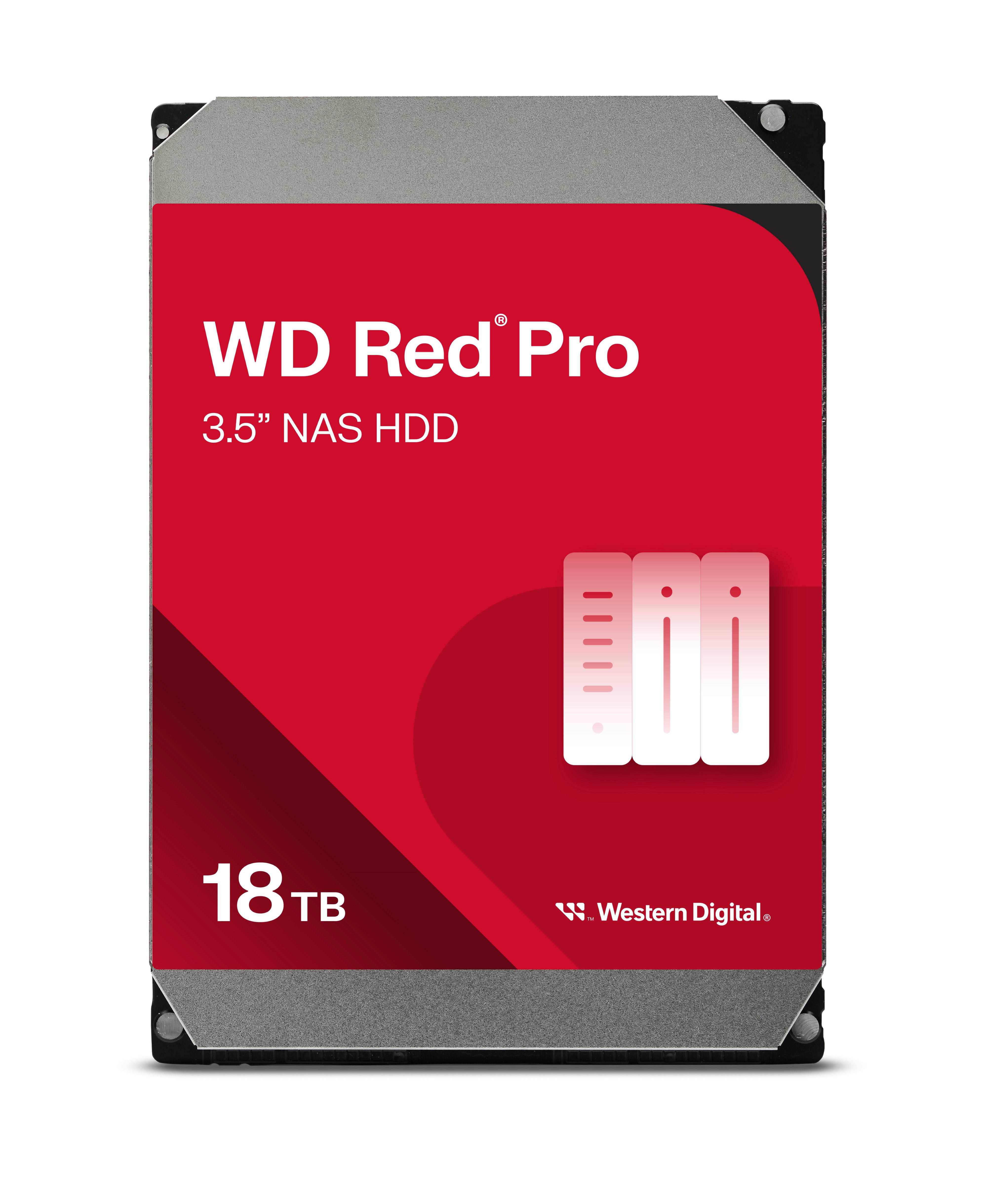 Western Digital WD Red Pro WD181KFGX NAS HDD Festplatte 18 TB 3.5" 7200rpm