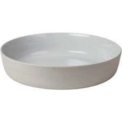Blomus Salatschüssel SABLO, Schüssel, Schale, Keramik, grau, 34.5 cm, 64106