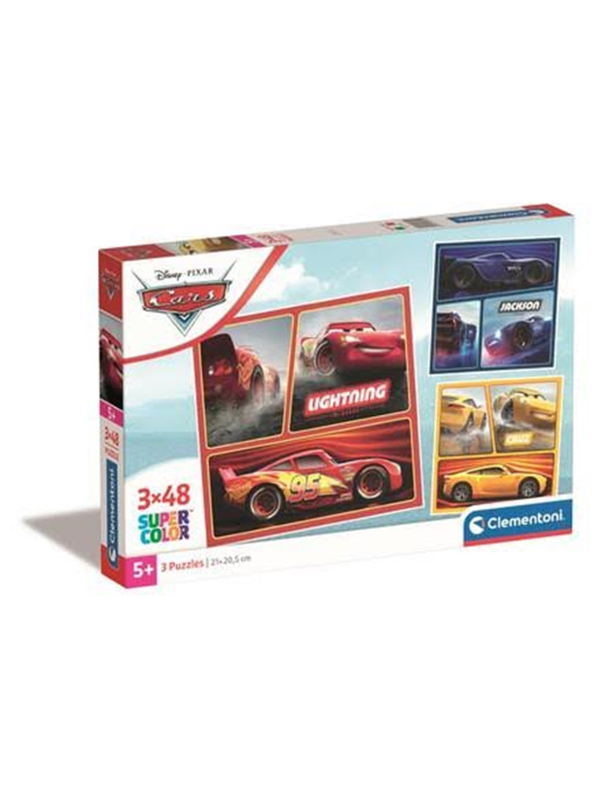 Clementoni Puzzle Cars, 3x48 Teile
