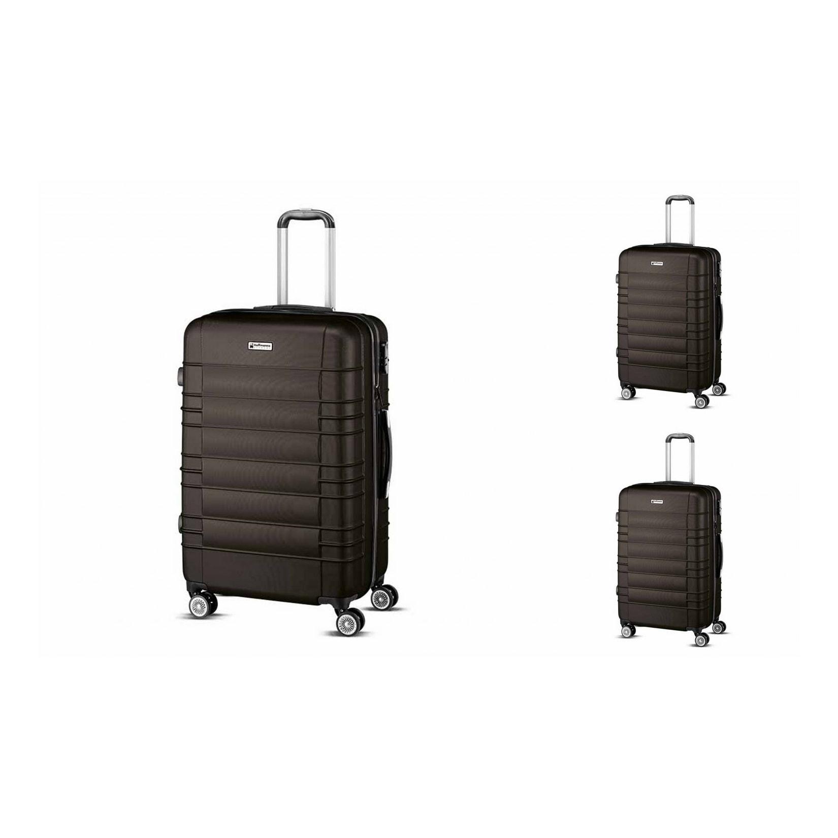 3-Teilig "Travelstar" ABS Hartschalenkofferset Trolley Koffer