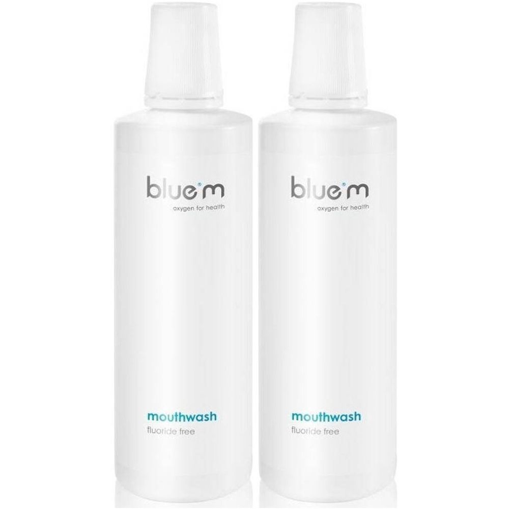 bluem Mouthwash Fluoride Free x2 2x500 ml Mundwasser