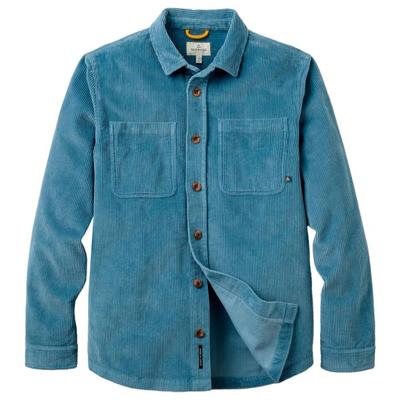 Passenger - Backcountry Heavyweight Cord Overshirt - Hemd Gr L blau