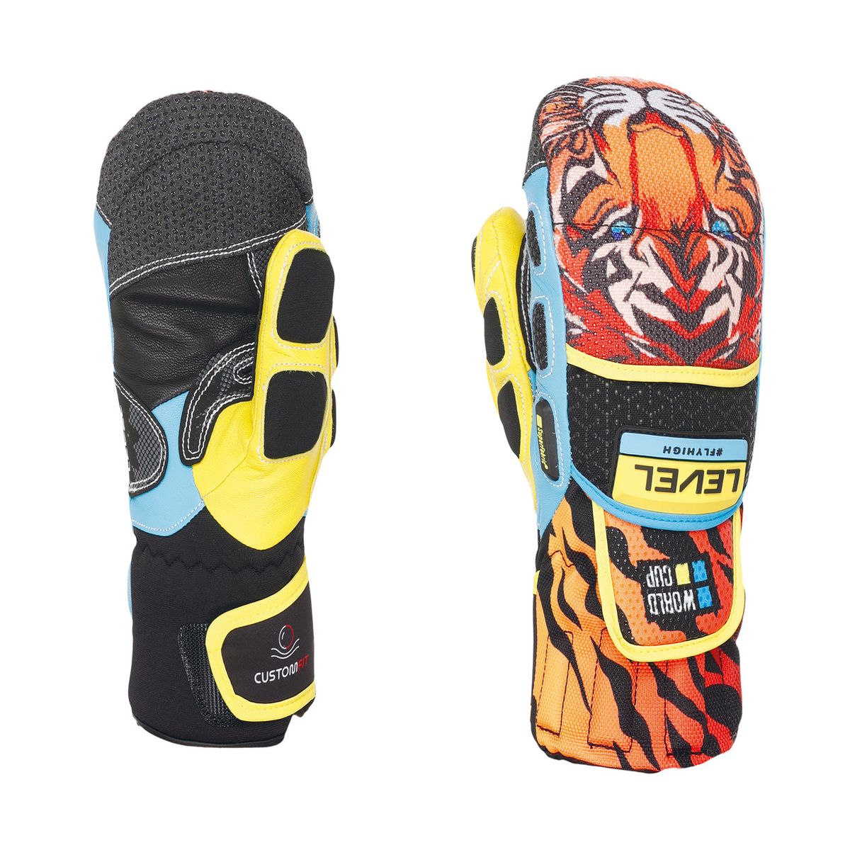 Level Worldcup JR CF Mitten orange (13) 8 4117JM-13-8