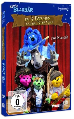 Walter Moers - Käptn Blaubär , die drei Bärchen und der blöde Wolf - Das Musical - Preis vom 30.09.2026 09:01:18 h