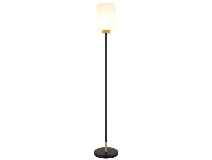 Globo Rowena Lampadaire Avec Abat-jour Noir Mat E27