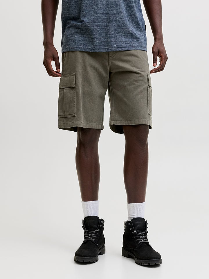 Jack & Jones Cargoshorts "Cole" in Khaki - M