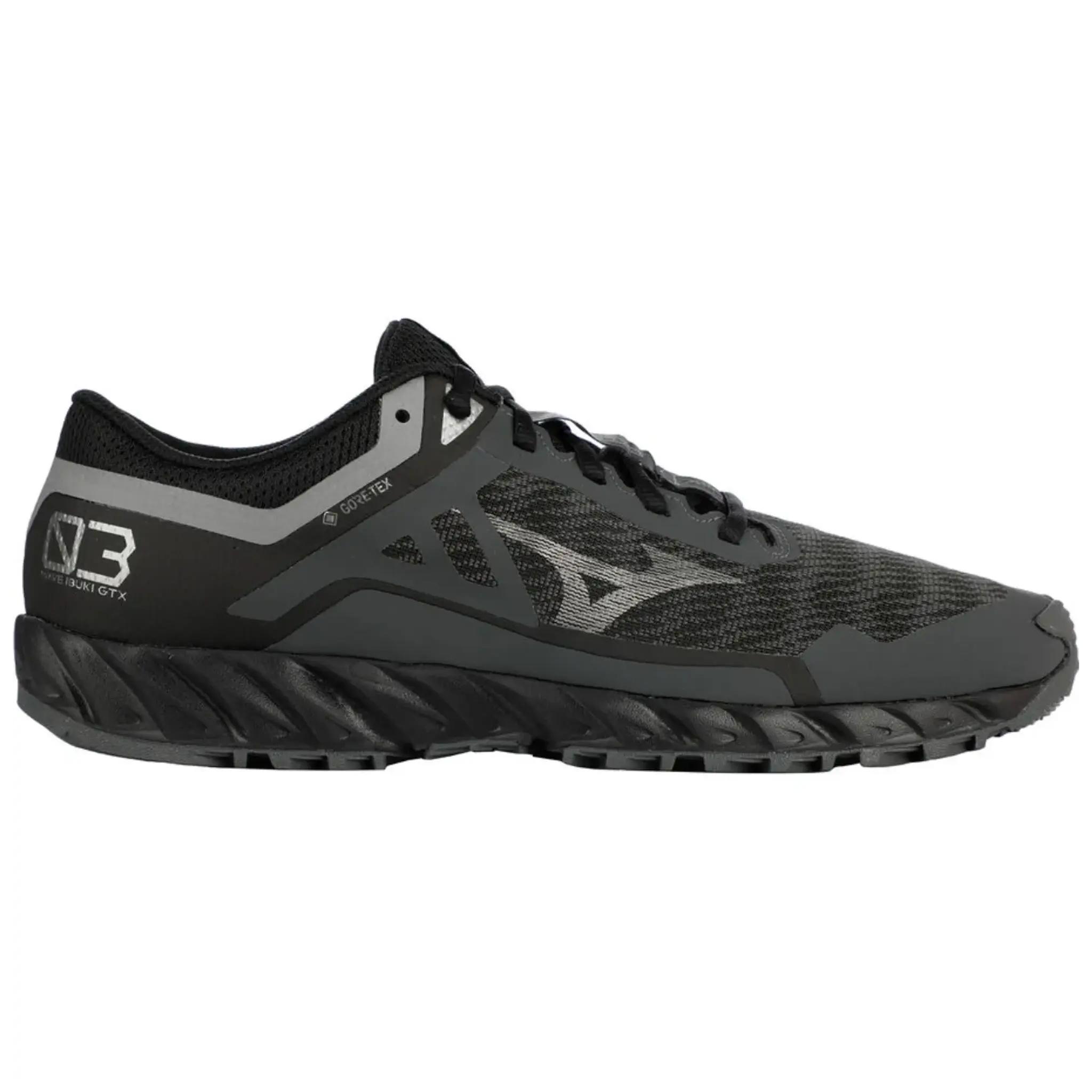 Mizuno Wave Ibuki 3 GTX Dames Zwart Hardlooptrainers