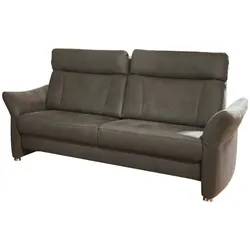 MAISON Sofa Vancouver Mikrofaser Grau Anthrazit 178 cm