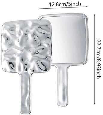 Uplift Picks Professional Salon Hand Mirror Large Barber Hairdresser Mirror With Handle j