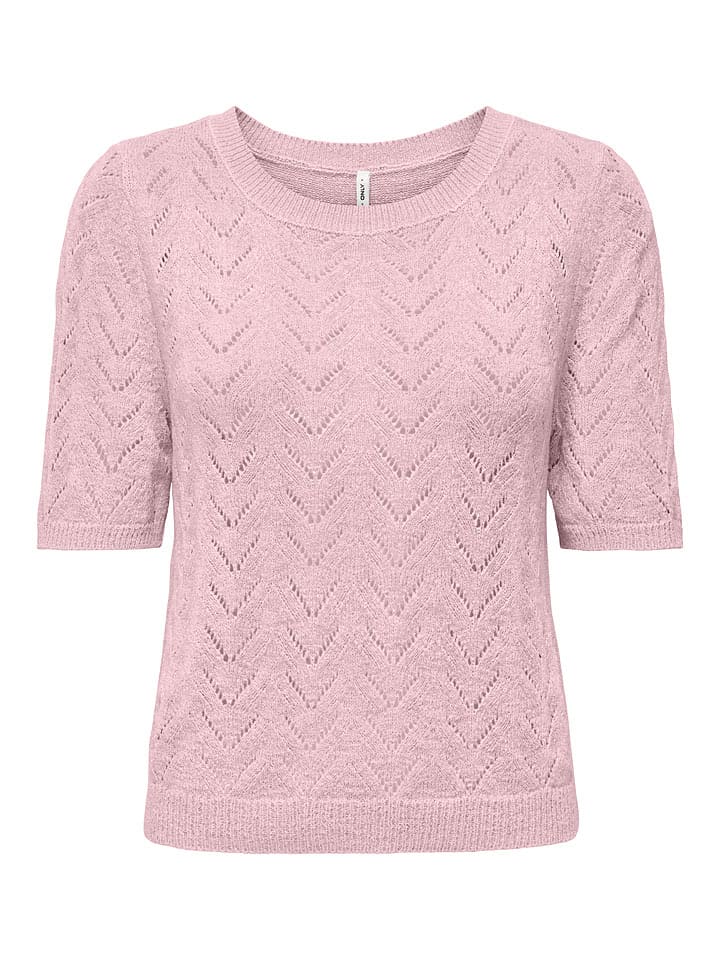 ONLY Pullover in Hellrosa - M