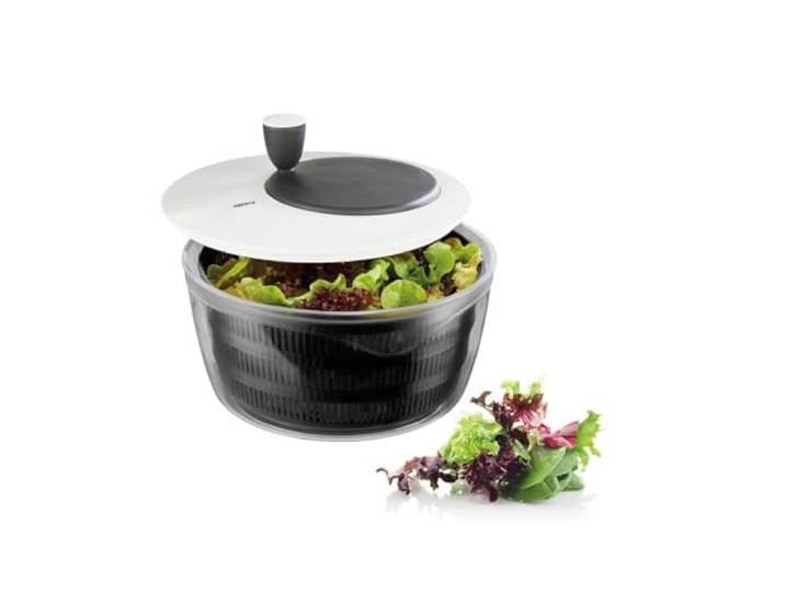 GEFU Salatschleuder ROTARE - 4L Salattrockner mit Kurbel & Siebeinsatz