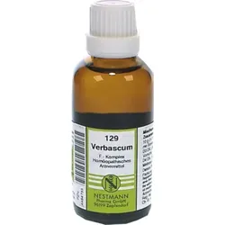 VERBASCUM F Komplex Nr.129 Dilution 20 ml