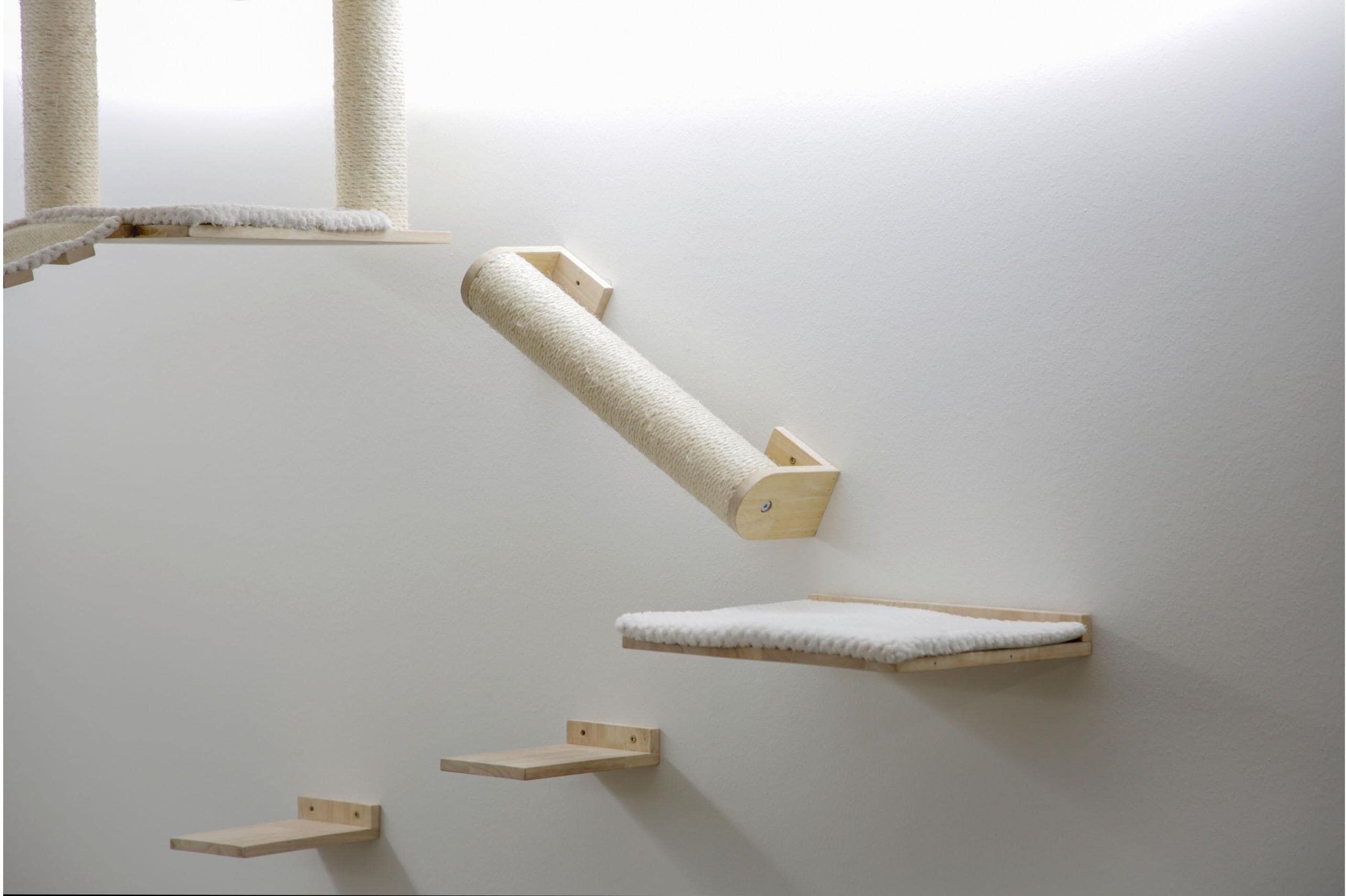 Tier-Beschäftigungsspielzeug KERBL "Top XL 7-teilig", beige (natur, weiß), H:85cm, Fummelspielzeuge, Tier-Beschäftigungsspielzeug natur, weiß Einheitsgröße