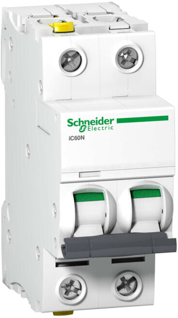 Schneider Electric Disjoncteur LS 2P 10A C IC60N A9F04210 (A9F04210)