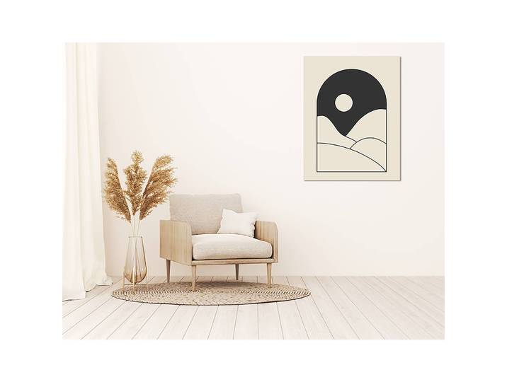 Tableau déco Contemporary Abstract Alu-Dibond Multicolore 70 x 90cm